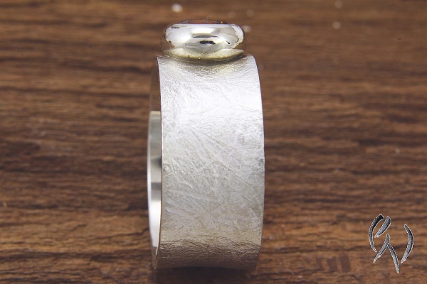Ring Raeka, Silber 925/-  mit Palmeracitrin